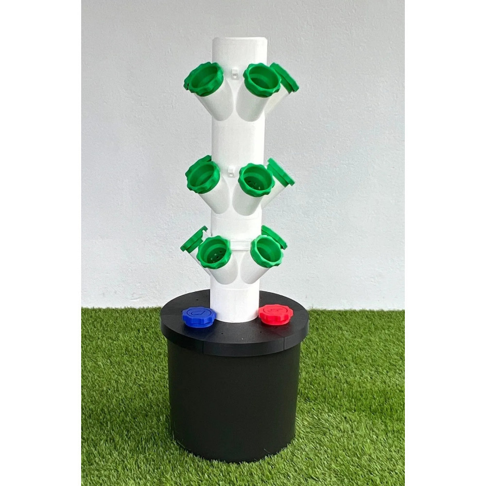 5 Pods Hydroponic Tower - 3 Levels