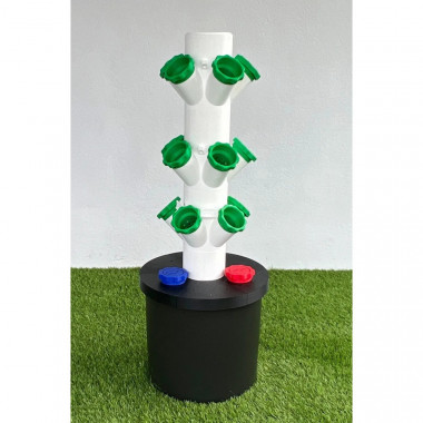 5 Pods Hydroponic Tower - 3 Levels