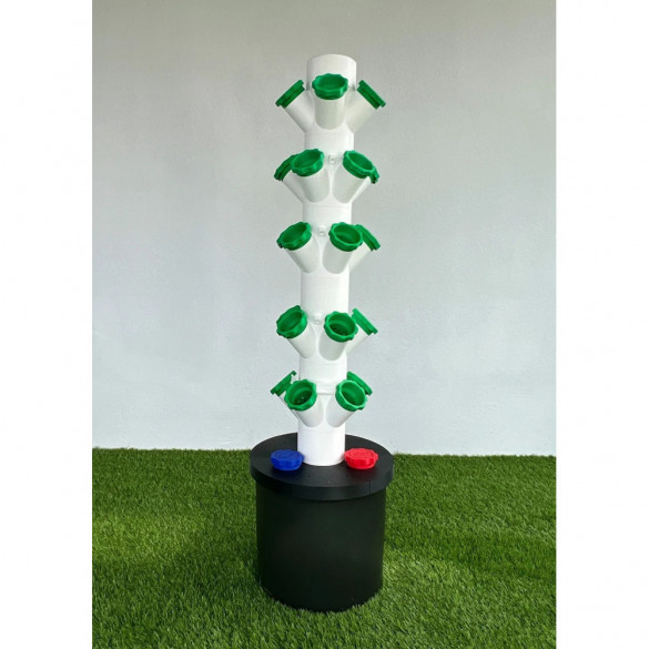 5 Pods Hydroponic Tower - 5 Levels