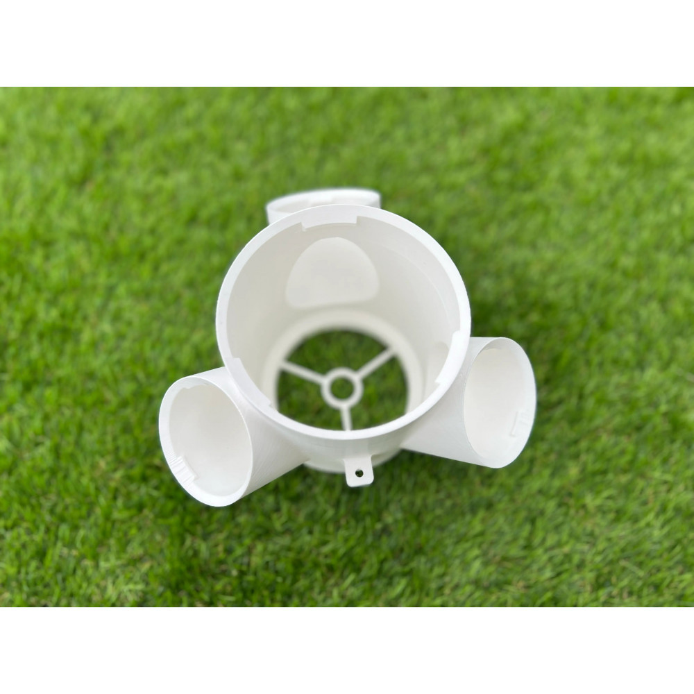 Hydroponic Tower Module with Three Growing Pods