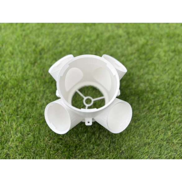Hydroponic Tower Module with Four Growing Pods