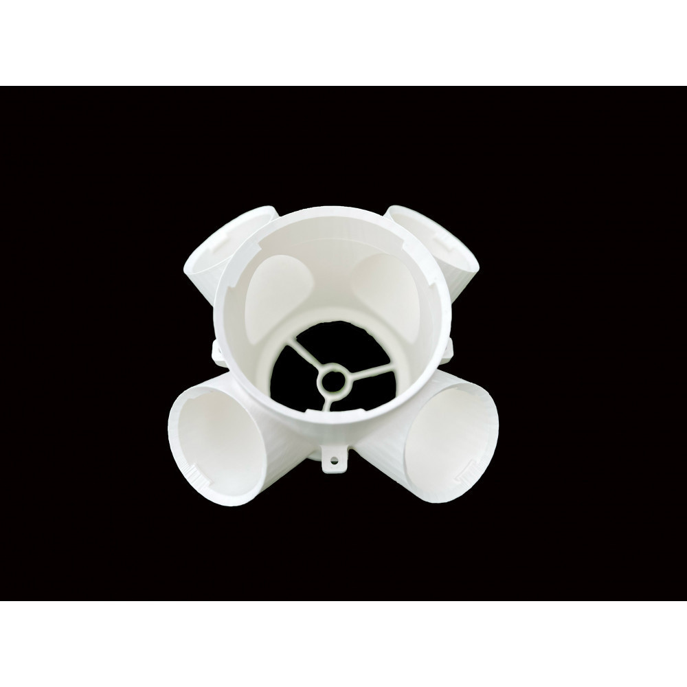 Hydroponic Tower Module with Four Growing Pods