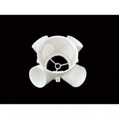 Hydroponic Tower Module with Four Growing Pods