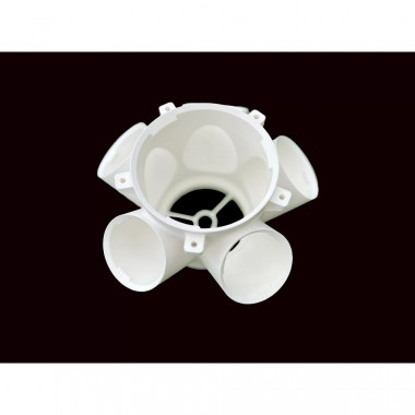 Hydroponic Tower Module with Four Growing Pods