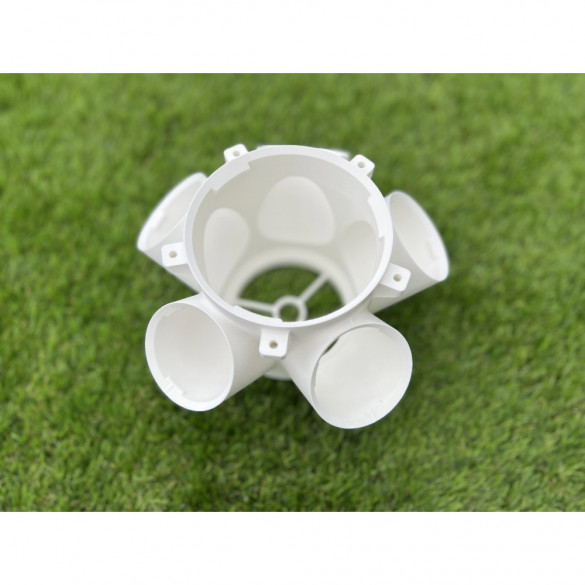Hydroponic Tower Module with Four Growing Pods
