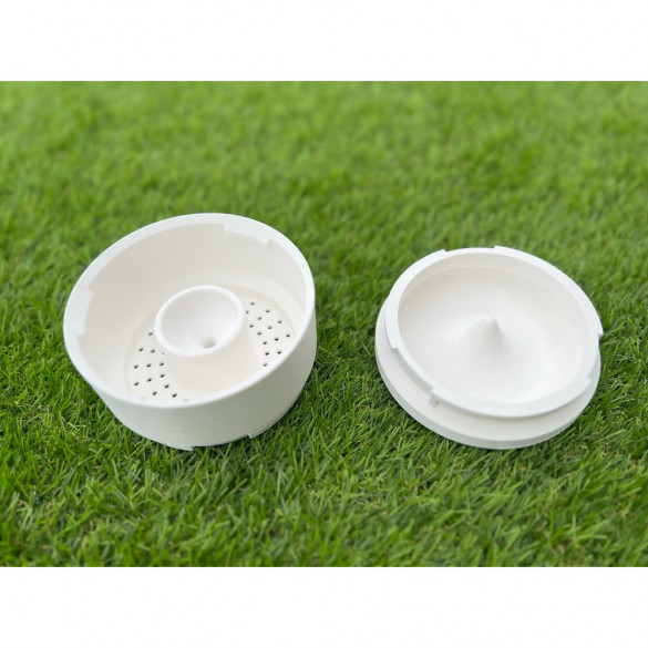 Lid and Top Mesh for Hydroponic Tower Module