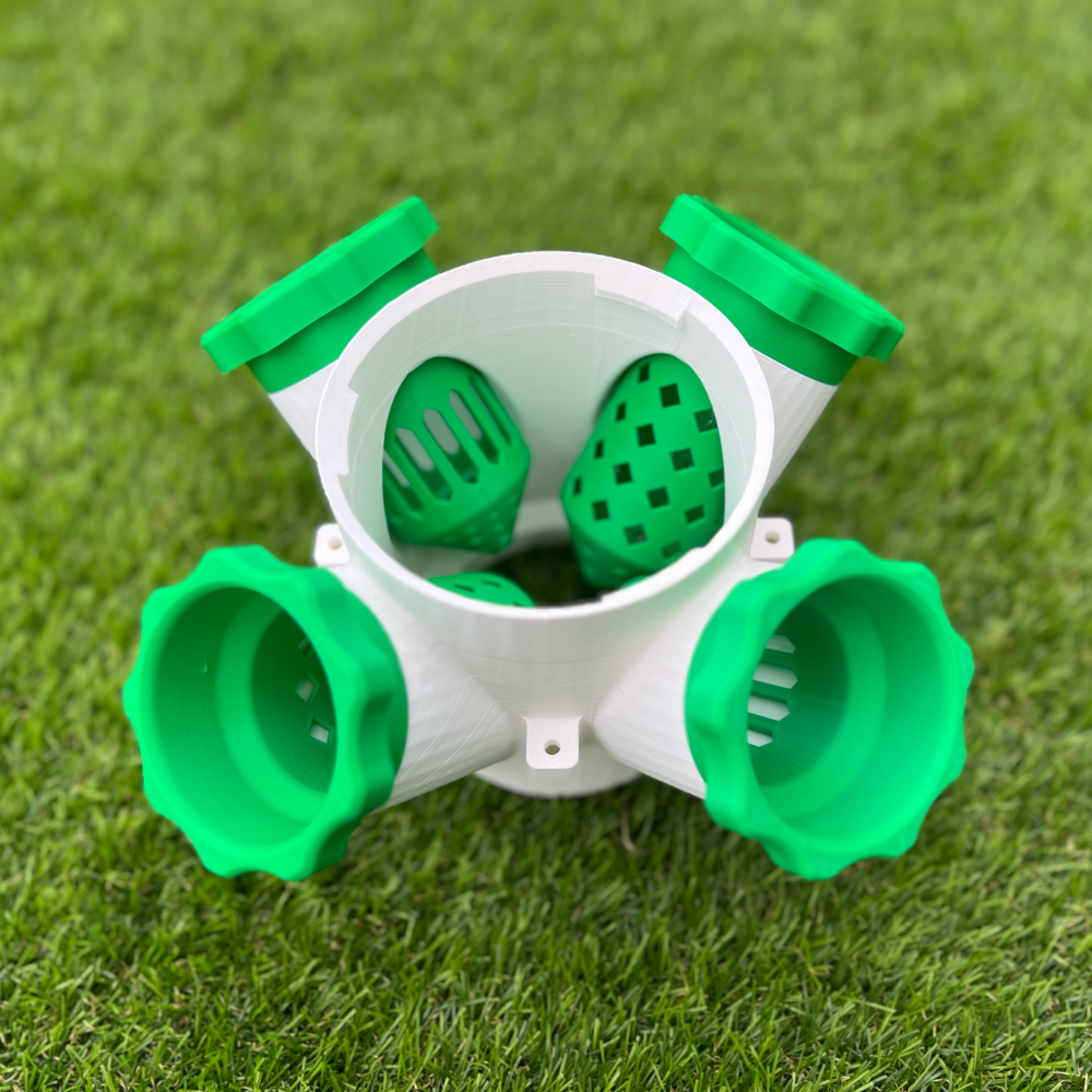 4 Pods Tower Module with 4 Net Pots