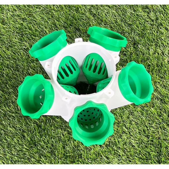 5 Pods Tower Module with 5 Net Pots