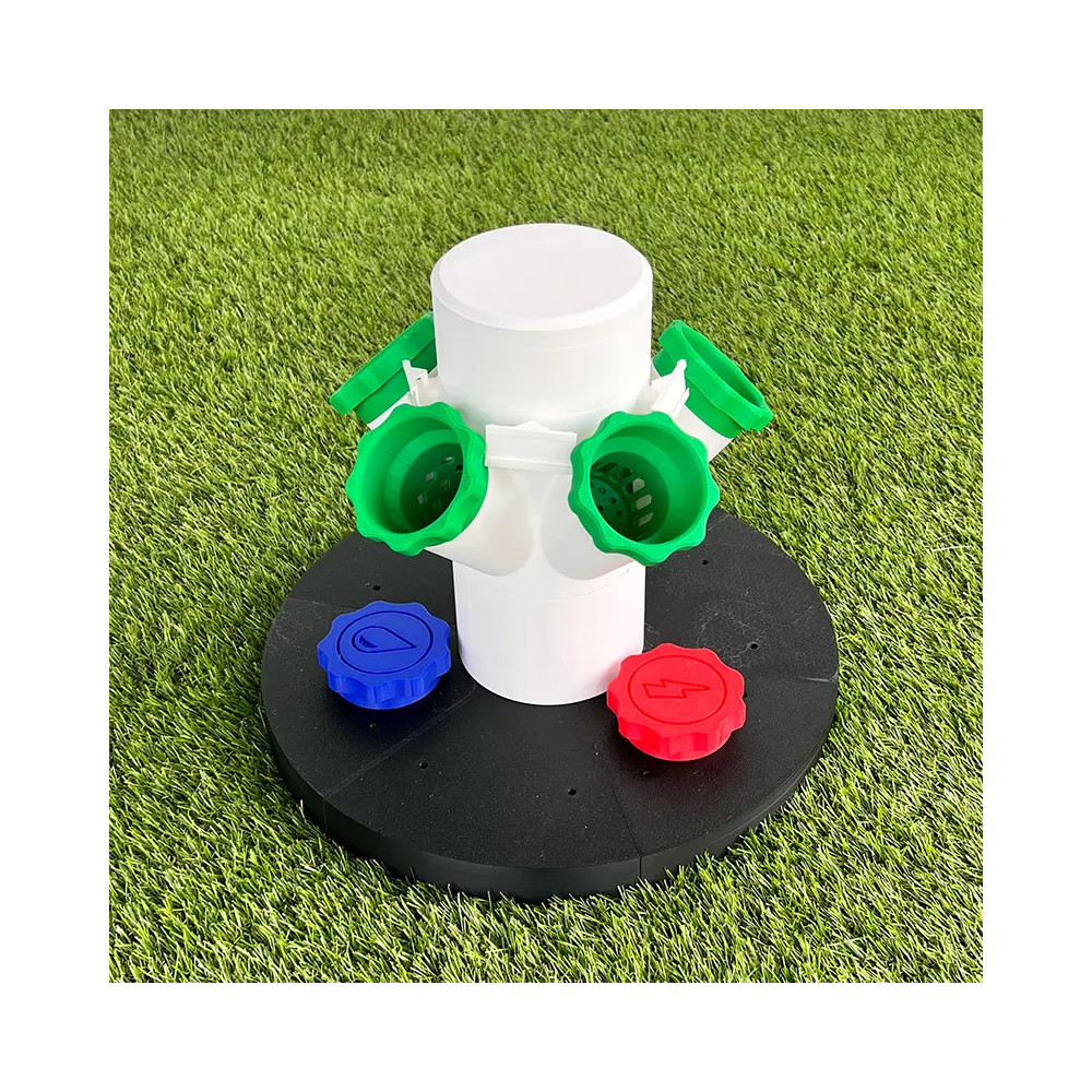 Single-Level Hydroponic Tower with 5 Pods, 32cm Base